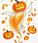 选个万圣节模板尝尝——说不定你做的